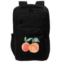 I Got My Peaches Out In Georgia Lyrics Song Funny Fruit Impact Tech Backpack