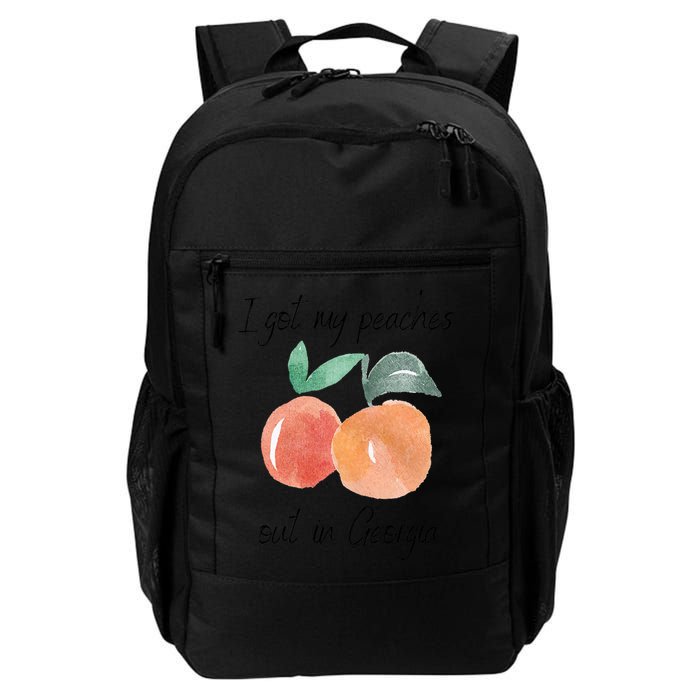 I Got My Peaches Out In Georgia Lyrics Song Funny Fruit Backpack
