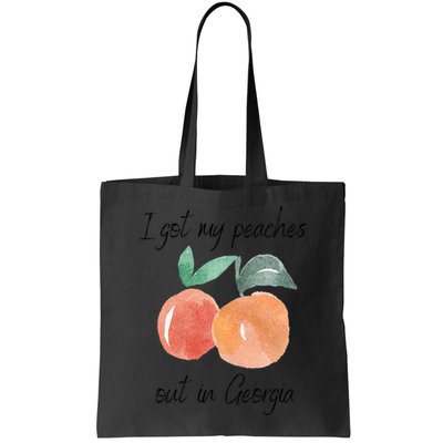 I Got My Peaches Out In Georgia Lyrics Song Funny Fruit Bag