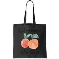 I Got My Peaches Out In Georgia Lyrics Song Funny Fruit Bag