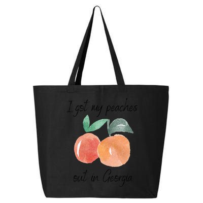 I Got My Peaches Out In Georgia Lyrics Song Funny Fruit 25L Jumbo Tote