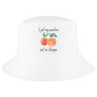 I Got My Peaches Out In Georgia Lyrics Song Funny Fruit Cool Comfort Performance Bucket Hat