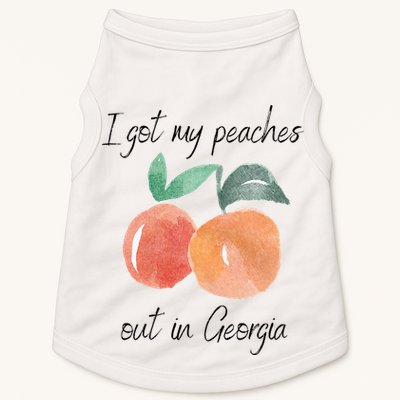 I Got My Peaches Out In Georgia Lyrics Song Funny Fruit Doggie Tank