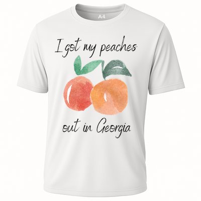 I Got My Peaches Out In Georgia Lyrics Song Funny Fruit Performance Shirt