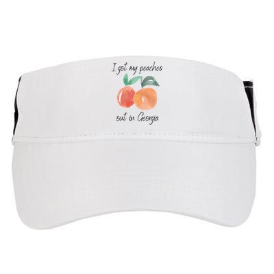 I Got My Peaches Out In Georgia Lyrics Song Funny Fruit Adult Drive Performance Visor