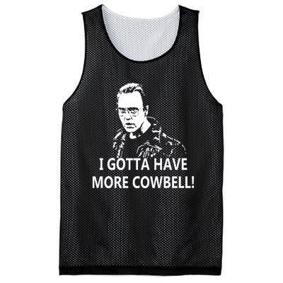 I Gotta More Cowbell Mesh Reversible Basketball Jersey Tank