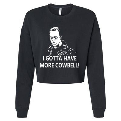 I Gotta More Cowbell Cropped Pullover Crew