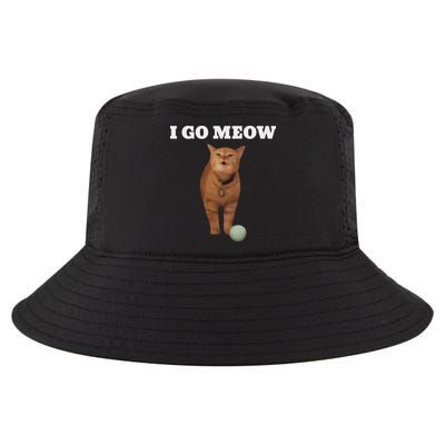 I Go Meow Cat Meme Cool Comfort Performance Bucket Hat