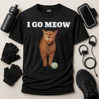 I Go Meow Cat Meme Performance Shirt