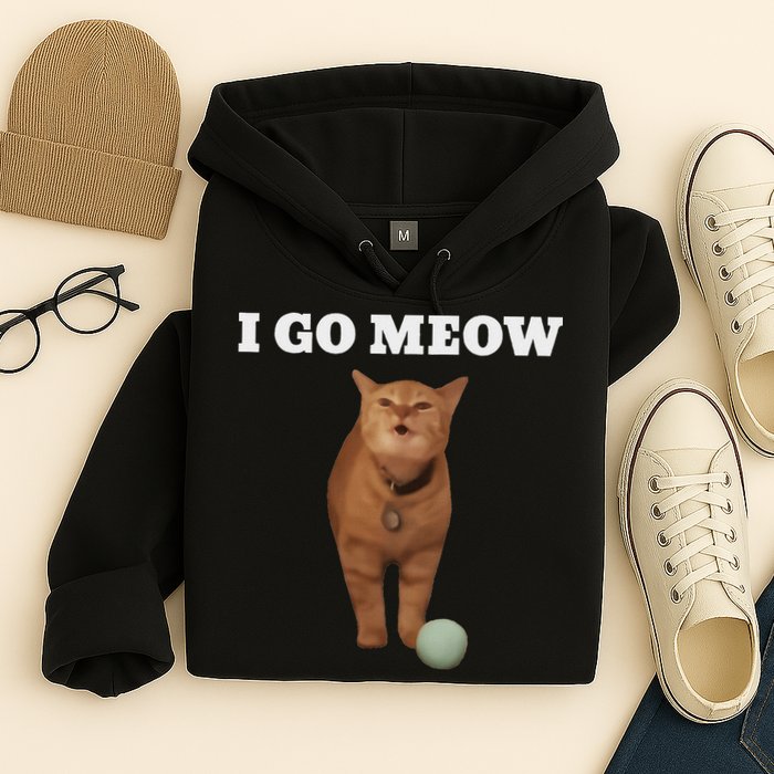 I Go Meow Cat Meme Hoodie