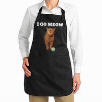 I Go Meow Cat Meme Apron