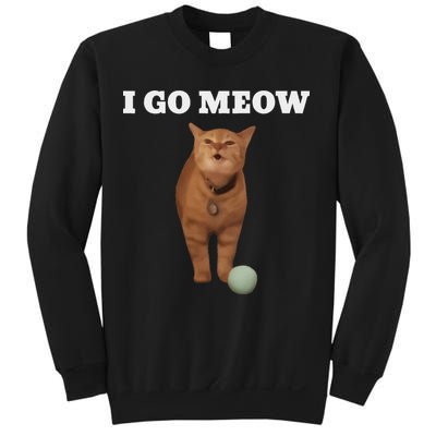 I Go Meow Cat Meme Sweatshirt