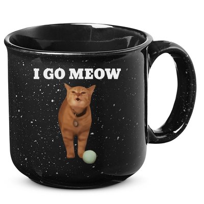 I Go Meow Cat Meme 15oz Campfire Ceramic Mug