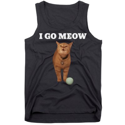 I Go Meow Cat Meme Tank Top
