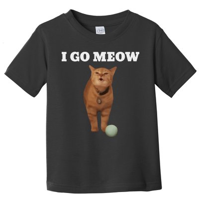I Go Meow Cat Meme Toddler T-Shirt
