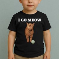 I Go Meow Cat Meme Toddler T-Shirt