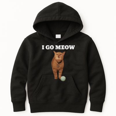 I Go Meow Cat Meme Kids Hoodie