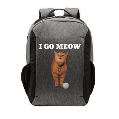 I Go Meow Cat Meme Vector Backpack