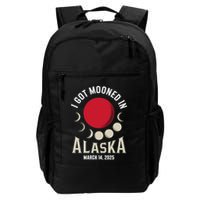 I Got Mooned In Alaska March 2025 Lunar Eclipse Blood Moon Gift Backpack