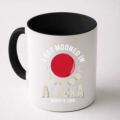 I Got Mooned In Alaska March 2025 Lunar Eclipse Blood Moon Gift Mug