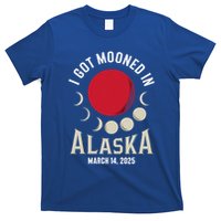 I Got Mooned In Alaska March 2025 Lunar Eclipse Blood Moon Gift T-Shirt