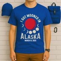 I Got Mooned In Alaska March 2025 Lunar Eclipse Blood Moon Gift T-Shirt