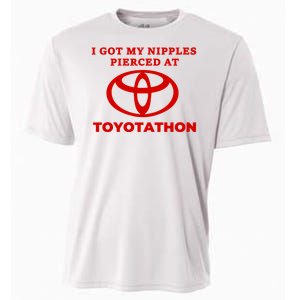 I Got My Nipples Pierced At Toyotathon Cooling Performance Crew T-Shirt