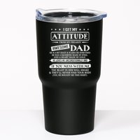 I Get My Attitude From My Freaking Awesome Dad Father's Day Tumbler