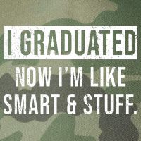 I Graduated Now I'm Like Smart And Stuff Legacy Tie Dye Trucker Hat