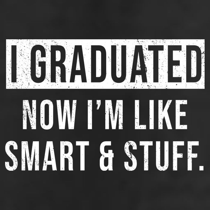 I Graduated Now I'm Like Smart And Stuff Adult Drive Performance Visor