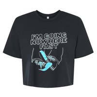 Im Going Nowhere Fast Bella+Canvas Jersey Crop Tee