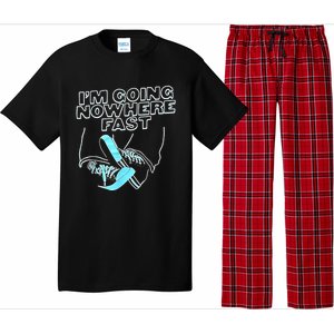 Im Going Nowhere Fast Pajama Set