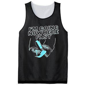 Im Going Nowhere Fast Mesh Reversible Basketball Jersey Tank