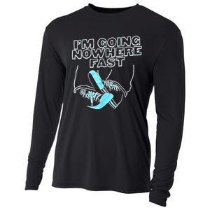 Im Going Nowhere Fast Cooling Performance Long Sleeve Crew