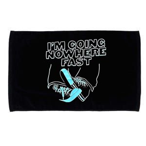 Im Going Nowhere Fast Microfiber Hand Towel