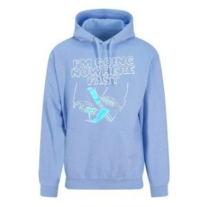 Im Going Nowhere Fast Unisex Surf Hoodie