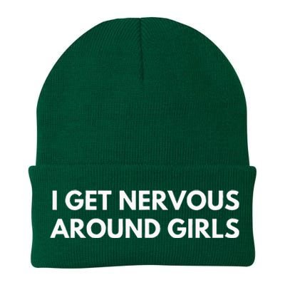 I Get Nervous Around Knit Cap Winter Beanie