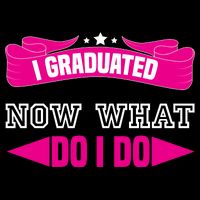 I GRADUATED NOW WHAT EDUCATION T Backpack