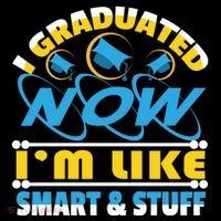 I Graduated Now Im Like Smart And Stuff Crop Top