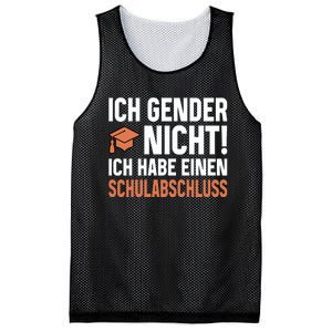 Ich Gender Nicht Ich Habe Einen Schulabschluss Mesh Reversible Basketball Jersey Tank