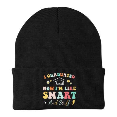 I Graduated Now Im Like Smart And Stuff Graduation Beanie