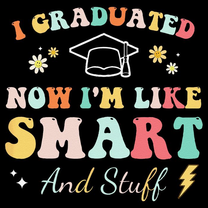 I Graduated Now Im Like Smart And Stuff Graduation Drawstring Bag