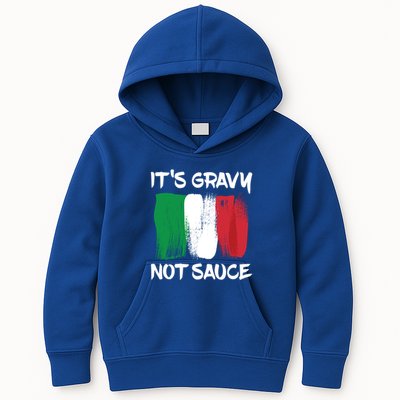Its Gravy Not Sauce Ll Italian Food Lovers Great Gift Kids Hoodie