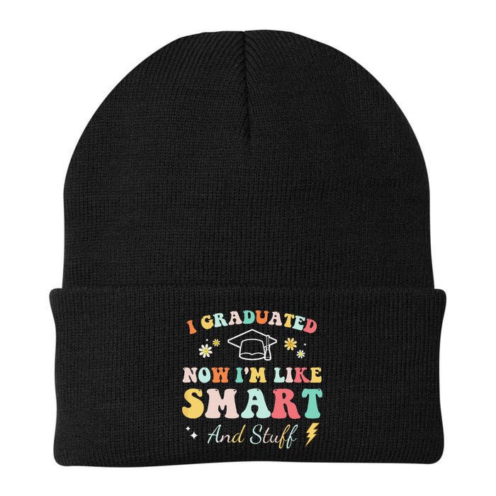 I graduated now I'm like smart and stuff Graduation Beanie