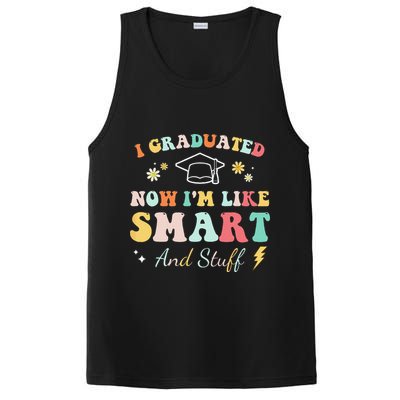 I graduated now I'm like smart and stuff Graduation PosiCharge Competitor Tank