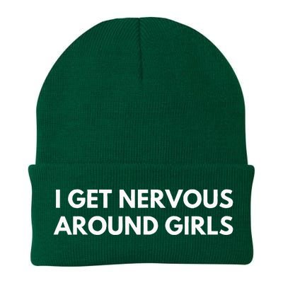 I Get Nervous Around Knit Cap Winter Beanie