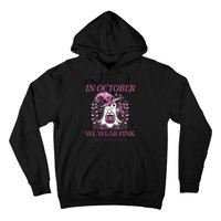 In Ghost October Breast Cancer Awareness Halloween Hoodie