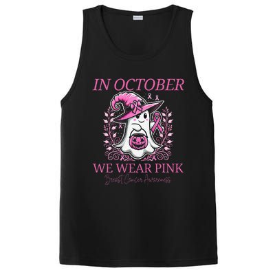 In Ghost October Breast Cancer Awareness Halloween PosiCharge Competitor Tank