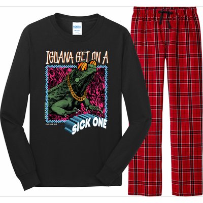 Iguana Get On A Sick One Long Sleeve Pajama Set