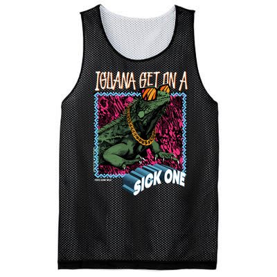 Iguana Get On A Sick One Mesh Reversible Basketball Jersey Tank